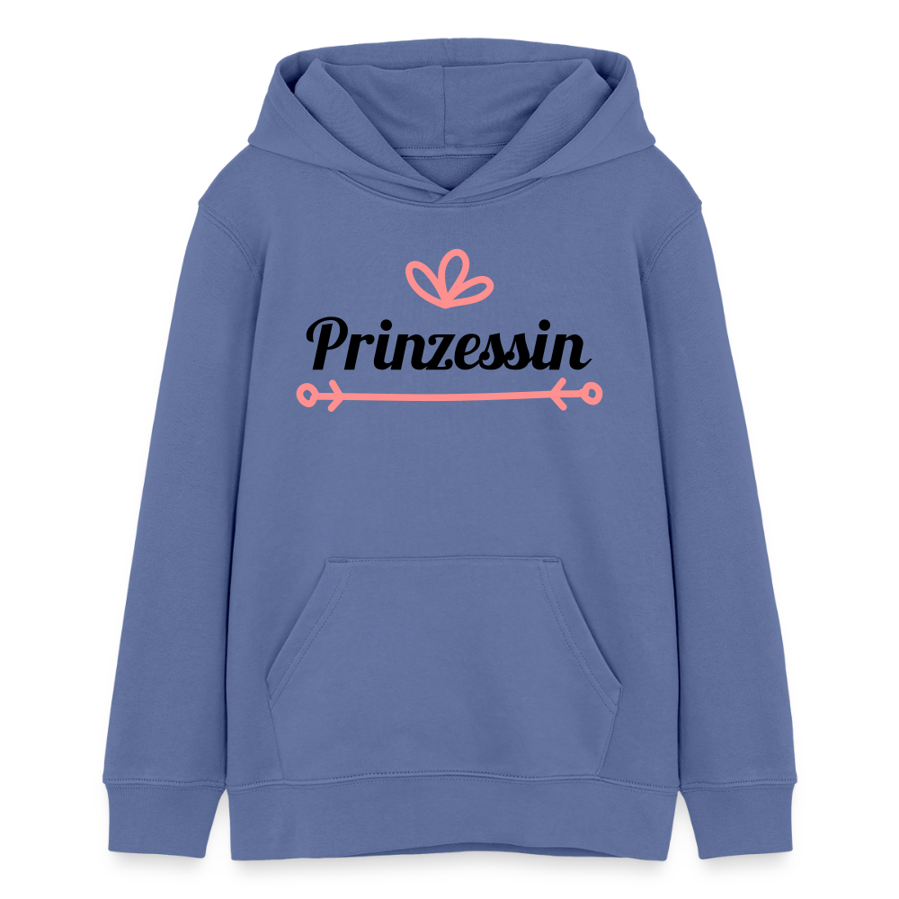Prinzessin Premium Teenager Hoodie - bright blue