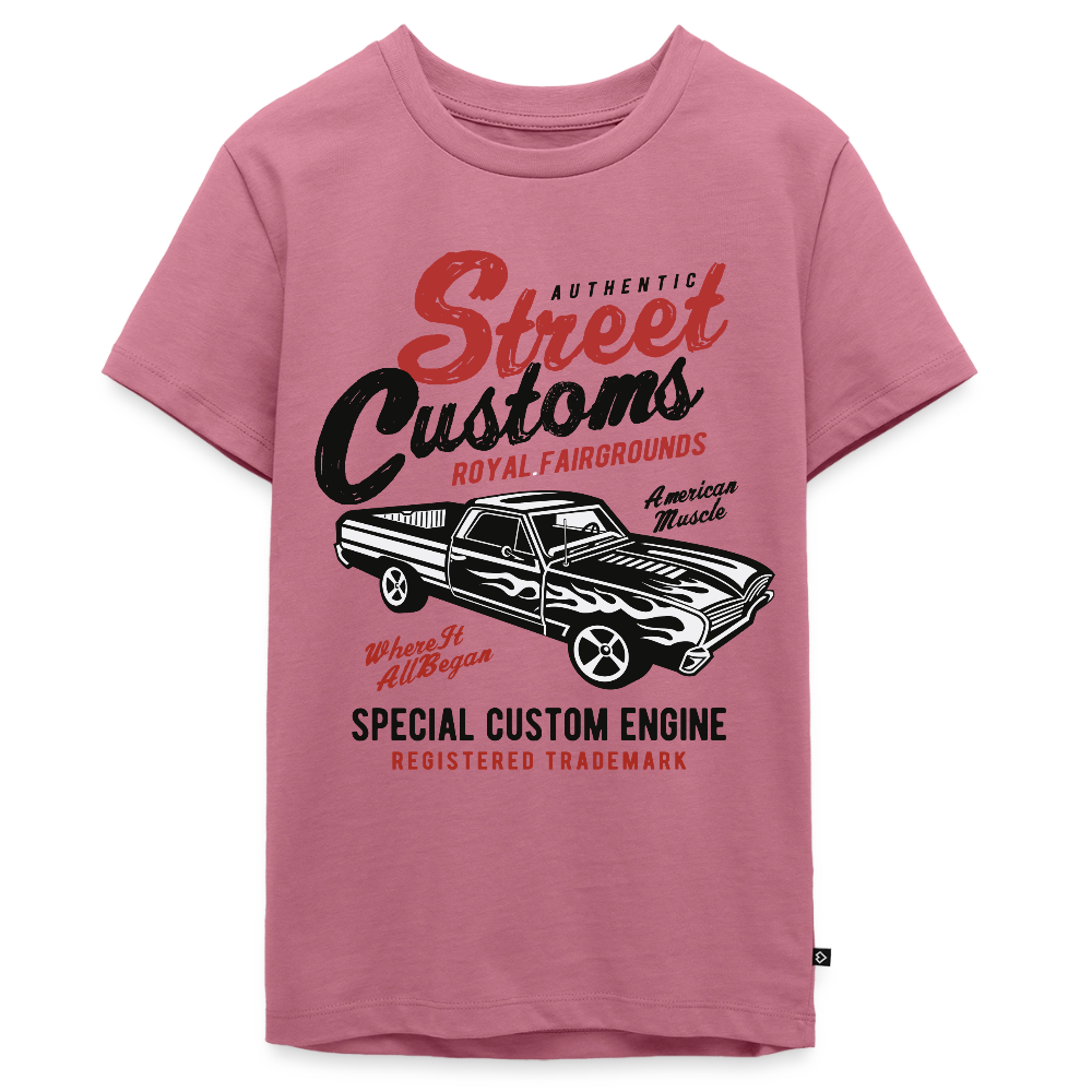 STREET CUSTOMS Premium Teenager T-Shirt - mauve