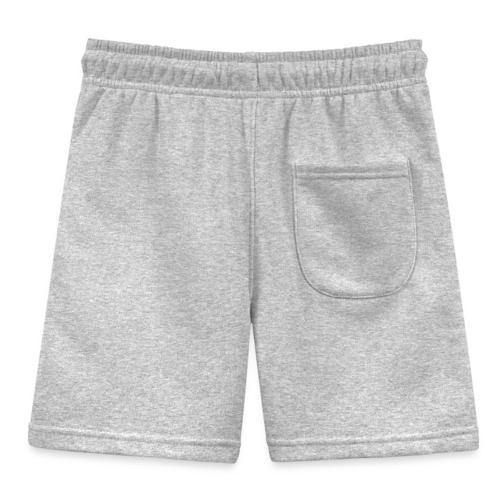 Never give up Premium Kinder Shorts - heather grey