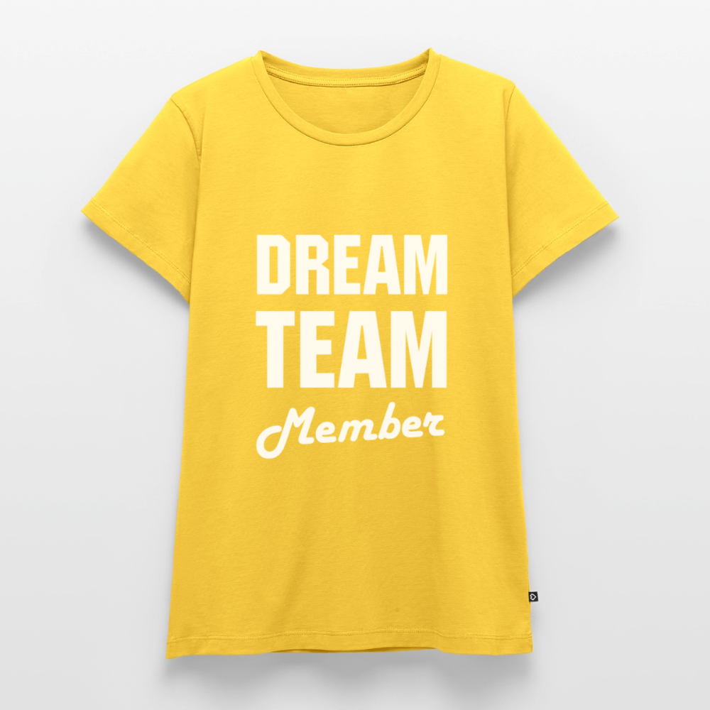 Dreamteam Premium T-Shirt Woman - yellow