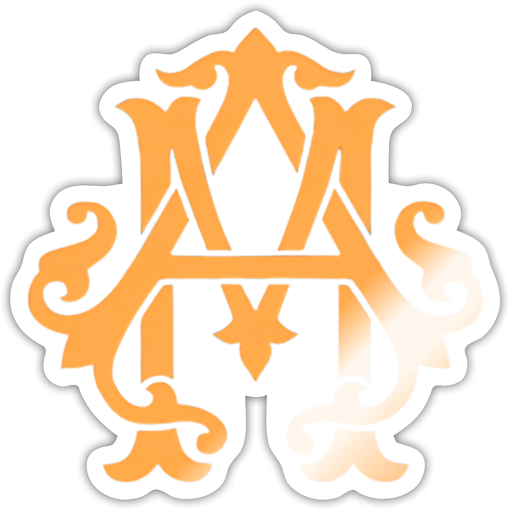 adligemotivations Logo Sticker - white glossy