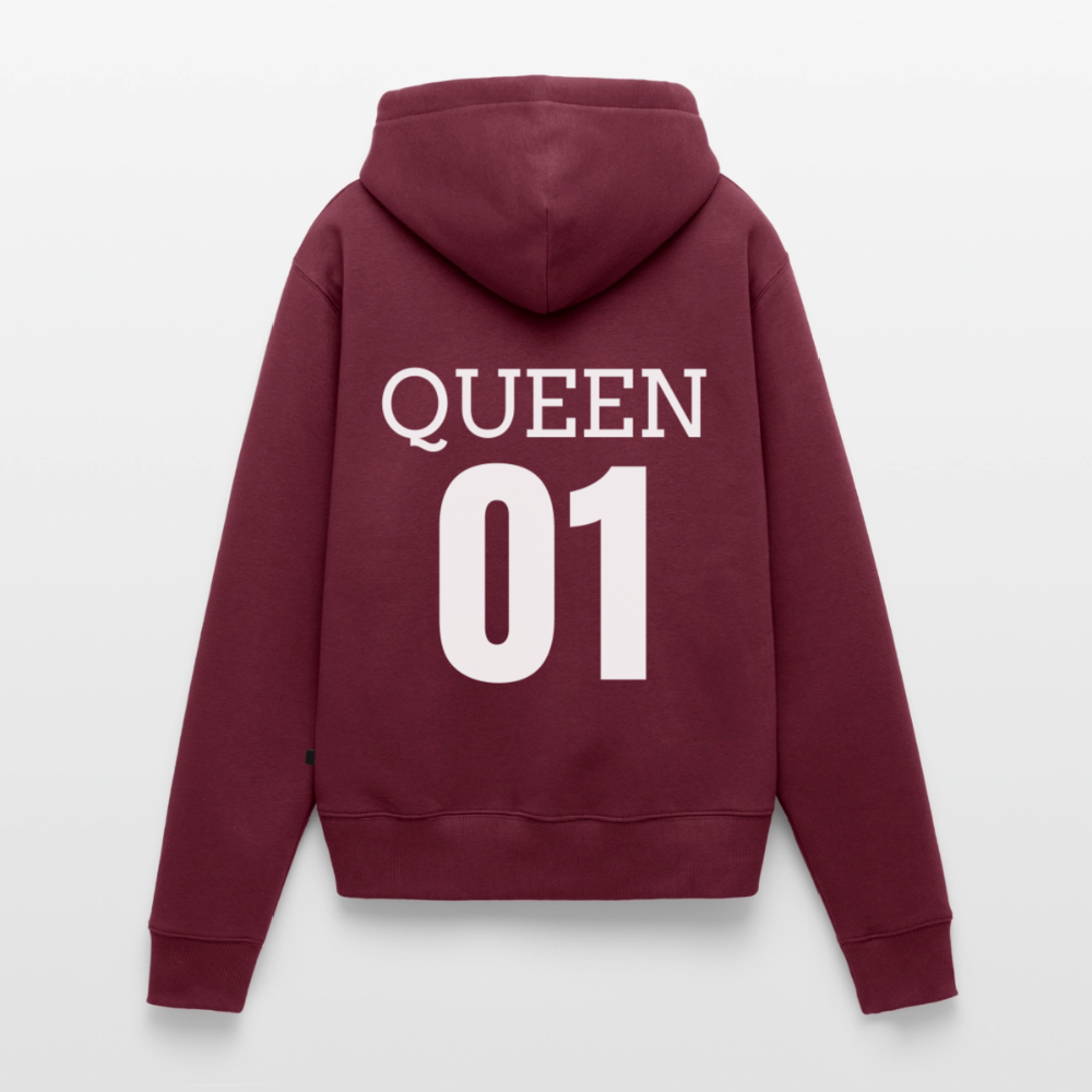 Dreamteam Premium Hoodie Woman - burgundy