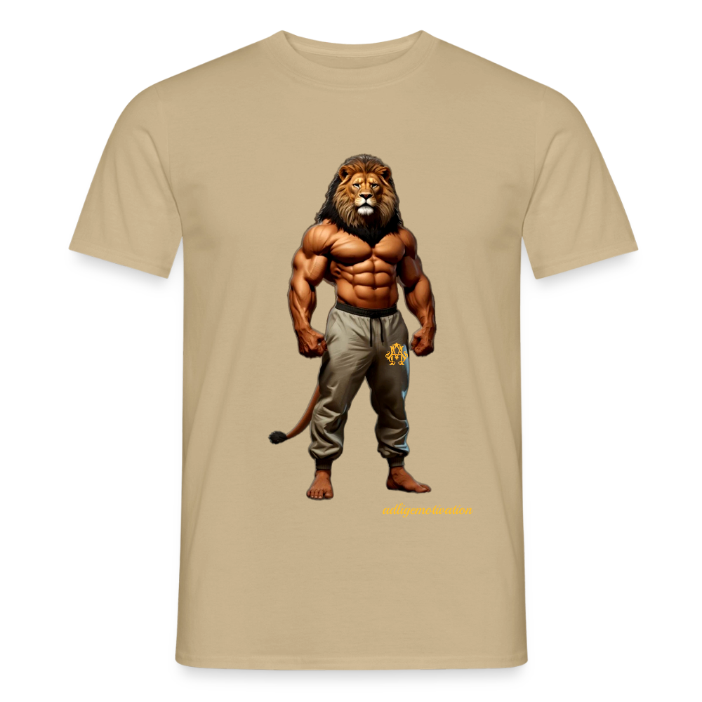 Löwenmann T-Shirt - sand beige