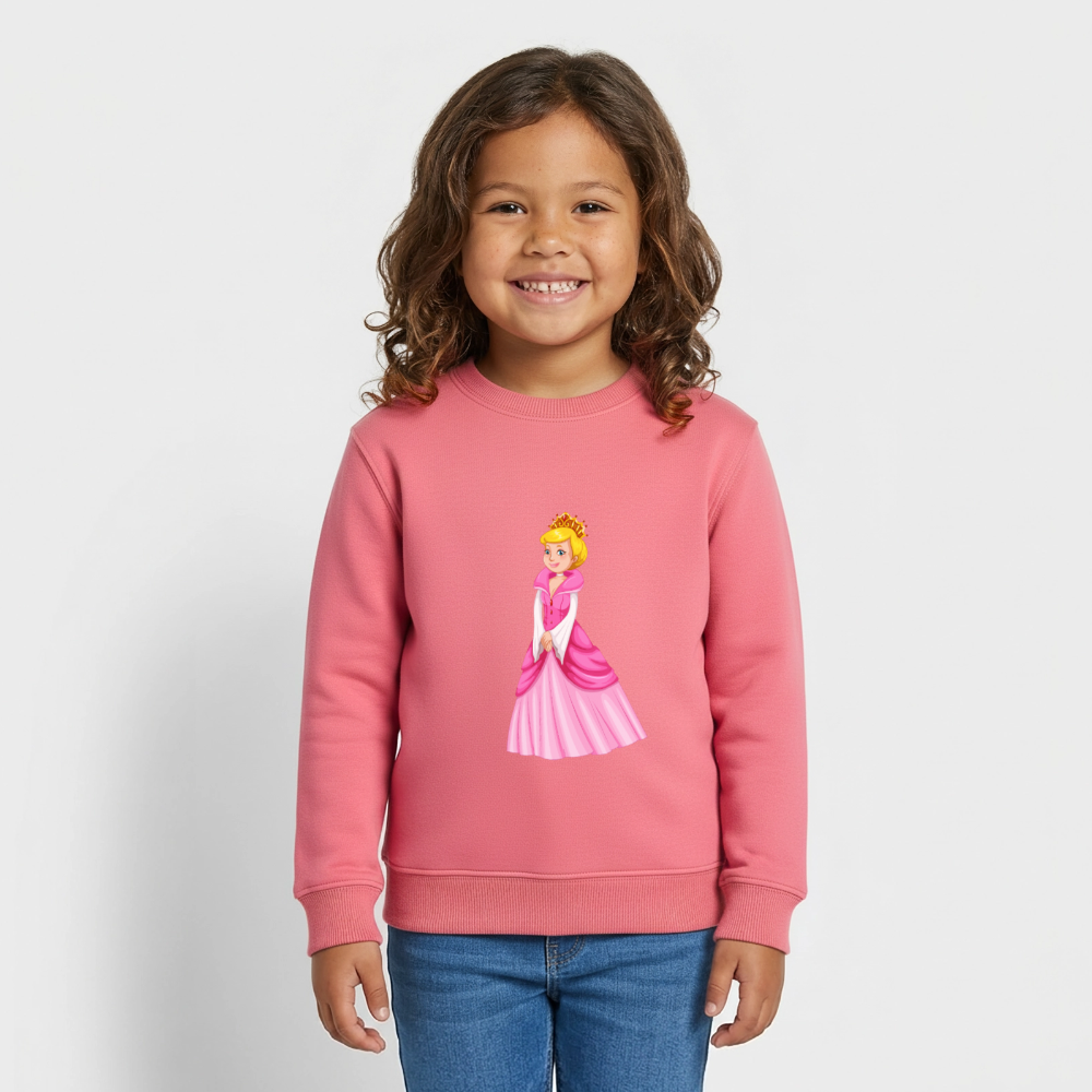 Prinzessin Premium Kinder Sweatshirt - pink joy 
