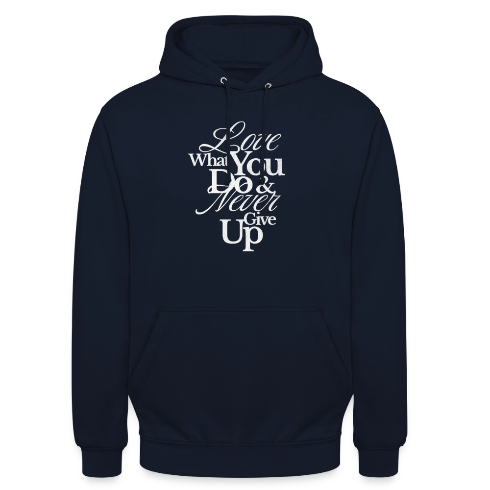 Love What You Do Hoodie - navy