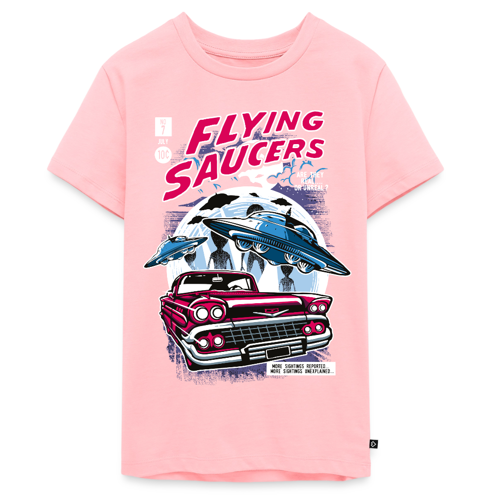 FLYING SAUCERS Premium Teenager T-Shirt - rose