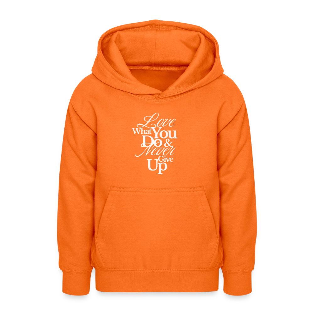 Love What You Do Hoodie - orange