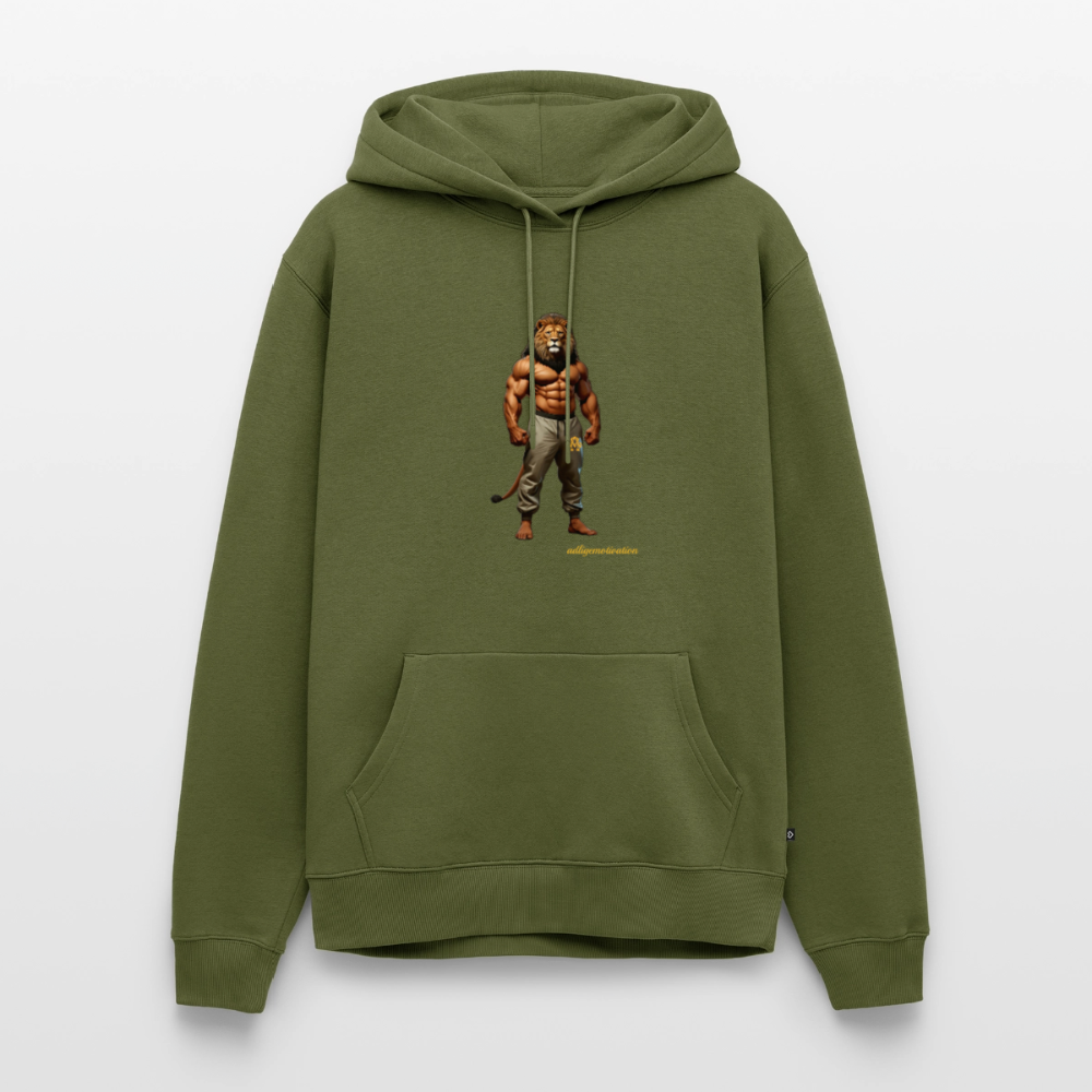 Löwenmann Motivations Premium Hoodie - khaki