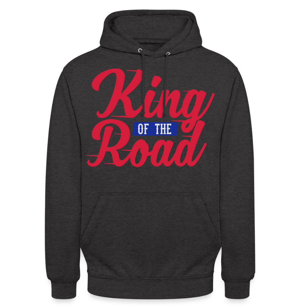 King of the Road Hoodie - charcoal grey
