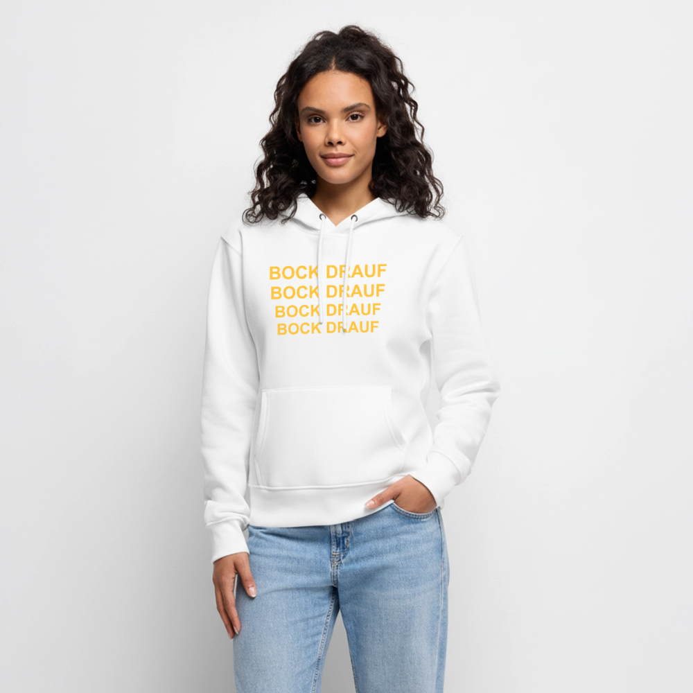 BOCK DRAUF Premium Hoodie Woman - white