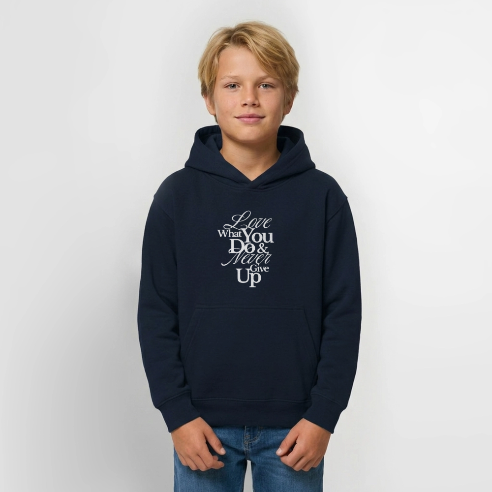 Love What You Do Hoodie - navy