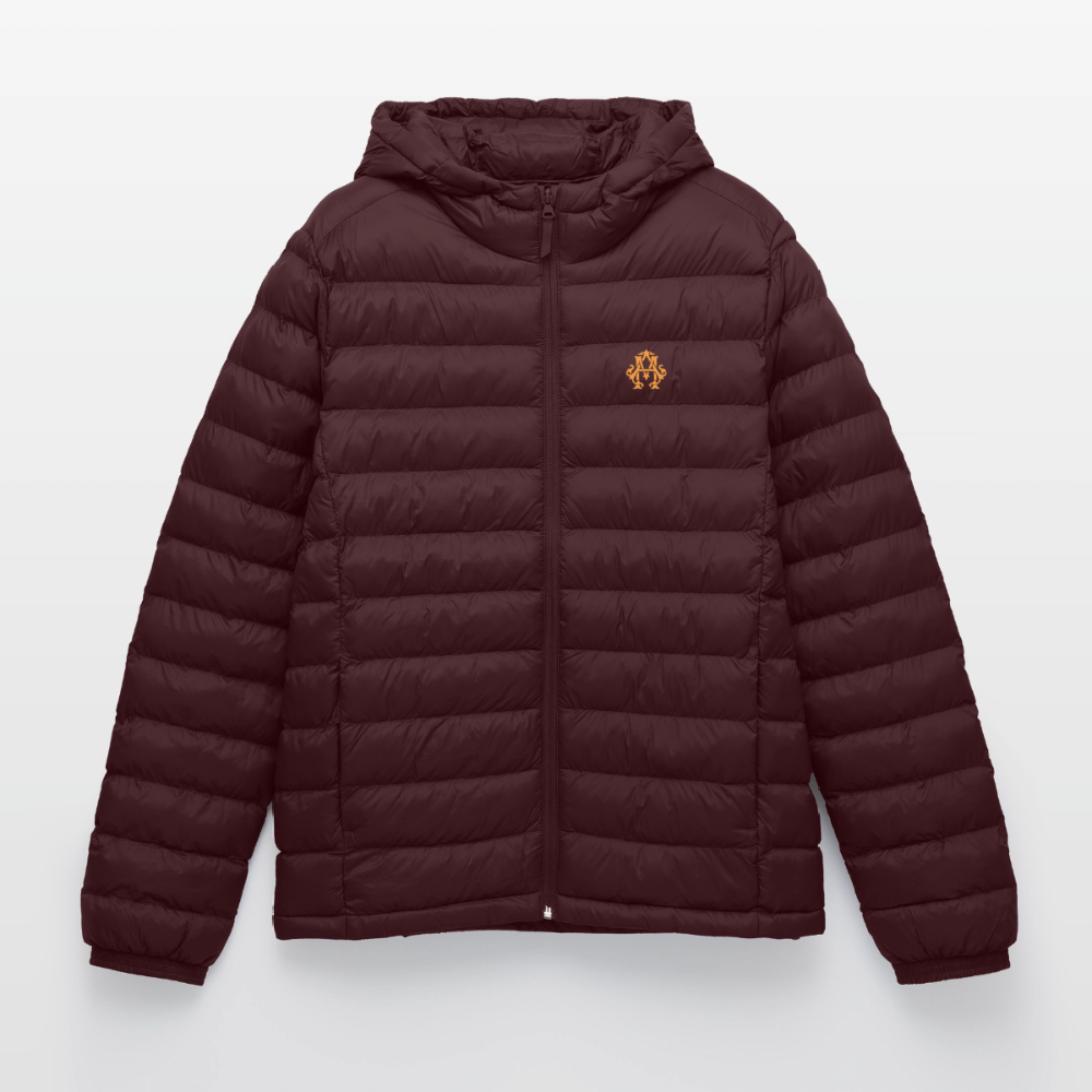 adligemotivations Logo Puffer Winterjacke - maroon