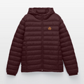adligemotivations Logo Puffer Winterjacke - maroon