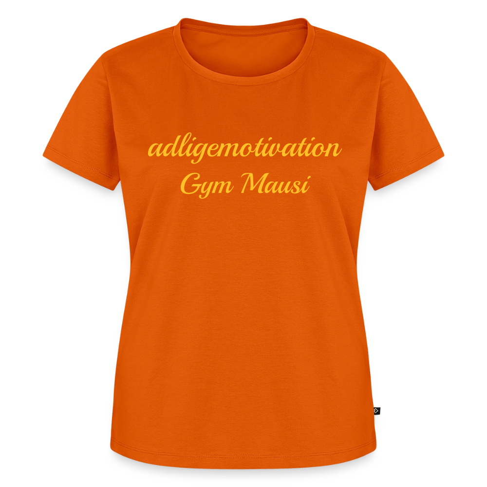 Gym Mausi Premium  T-Shirt - orange 