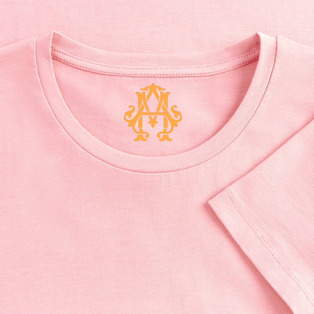 Zitat Aufdruck Premium T-Shirt Women - rose