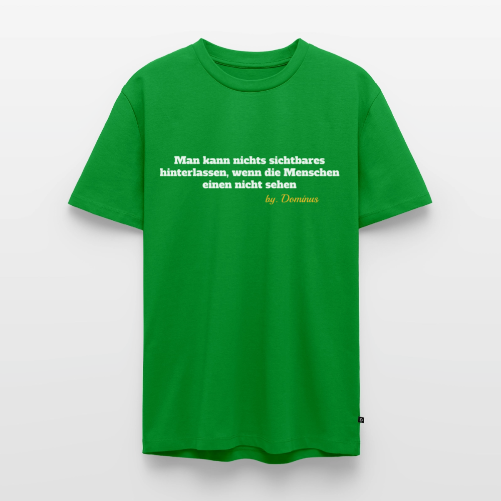 Zitat Aufdruck Premium T-Shirt - green