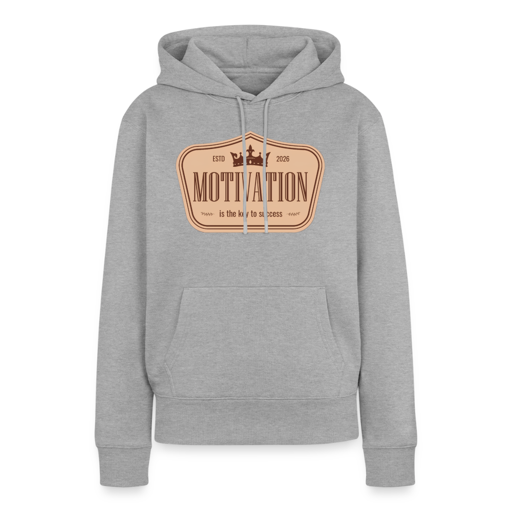 Motivations Premium Hoodie Woman - heather grey