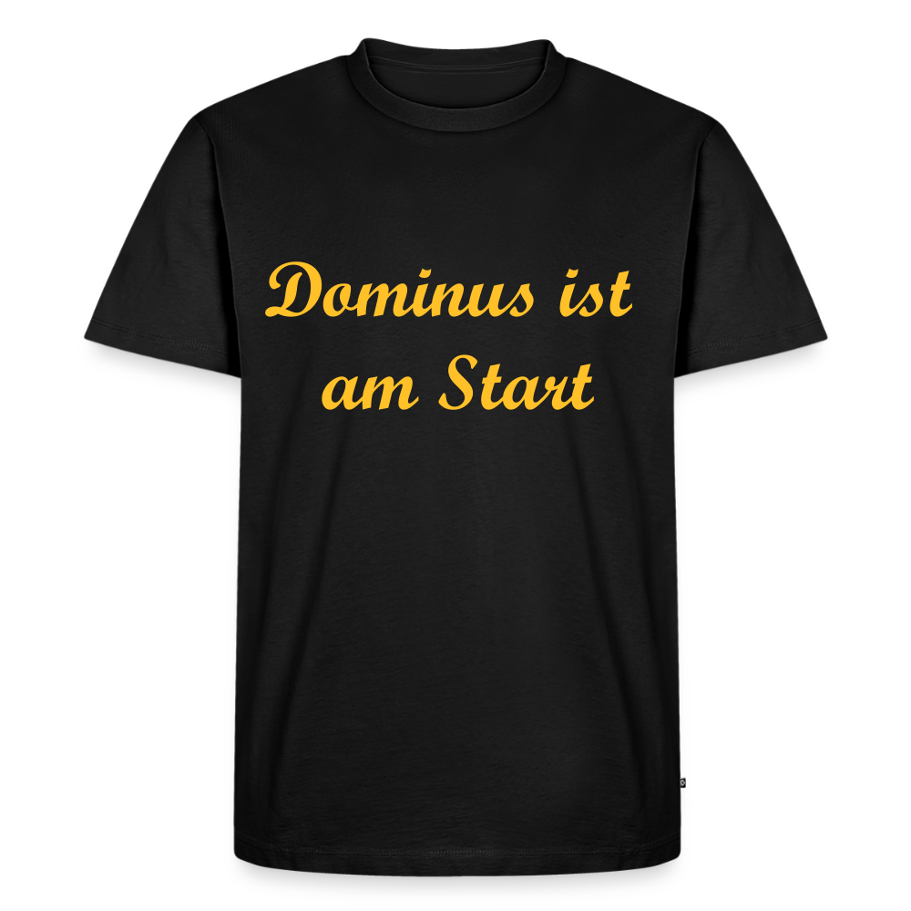 Dominus ist am Start Premium T-Shirt - black