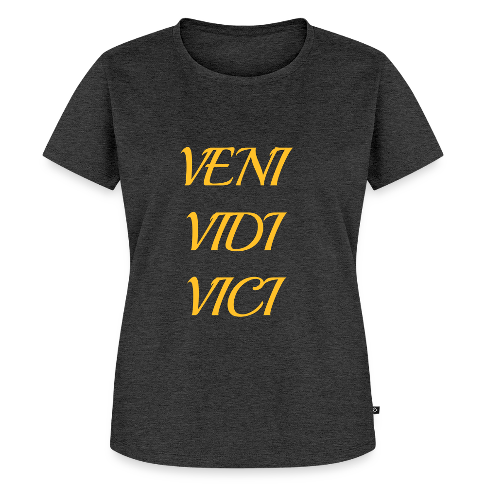 Veni, vidi, vici Premium T-Shirt - heather anthracite