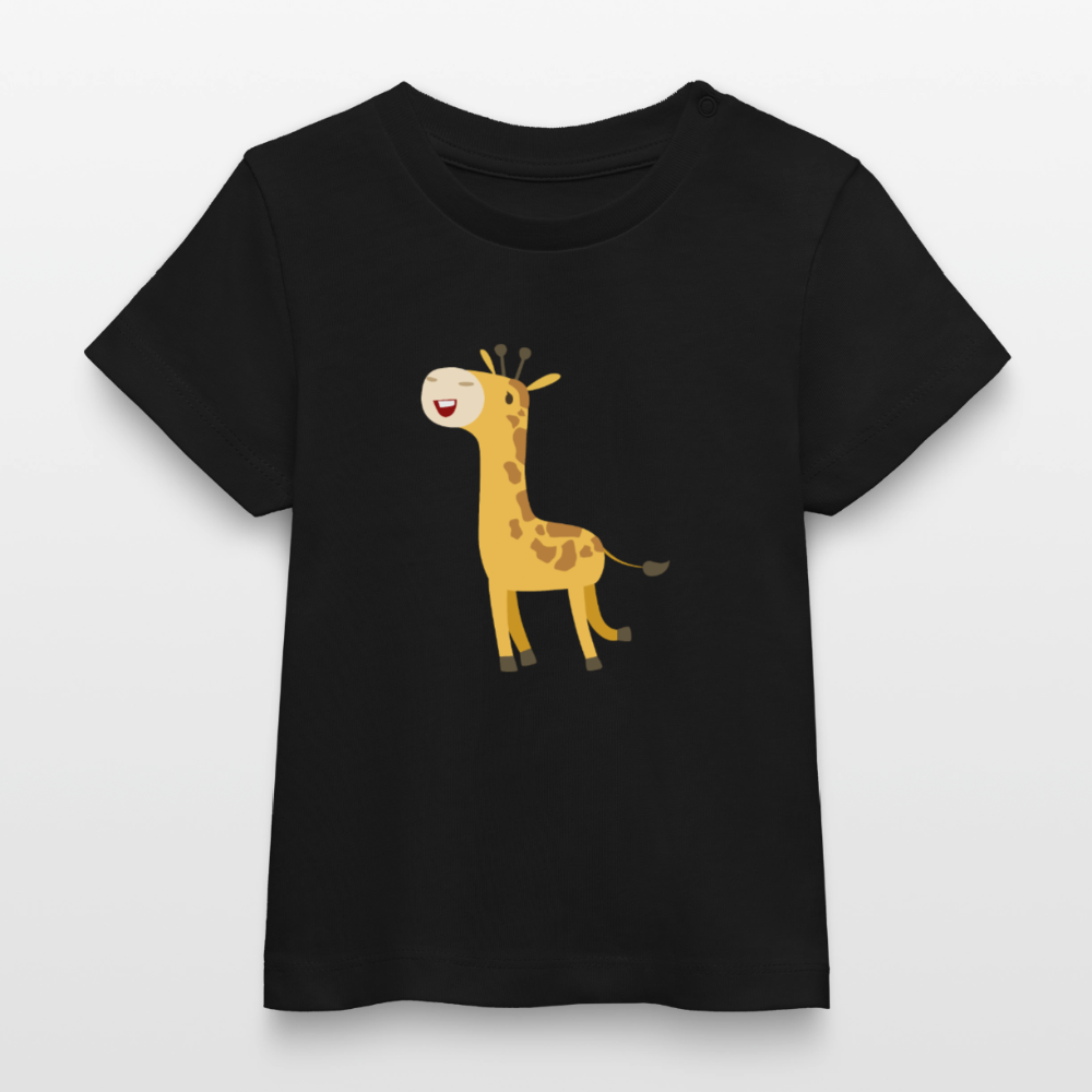 Giraffe Premium Baby T-Shirt - black