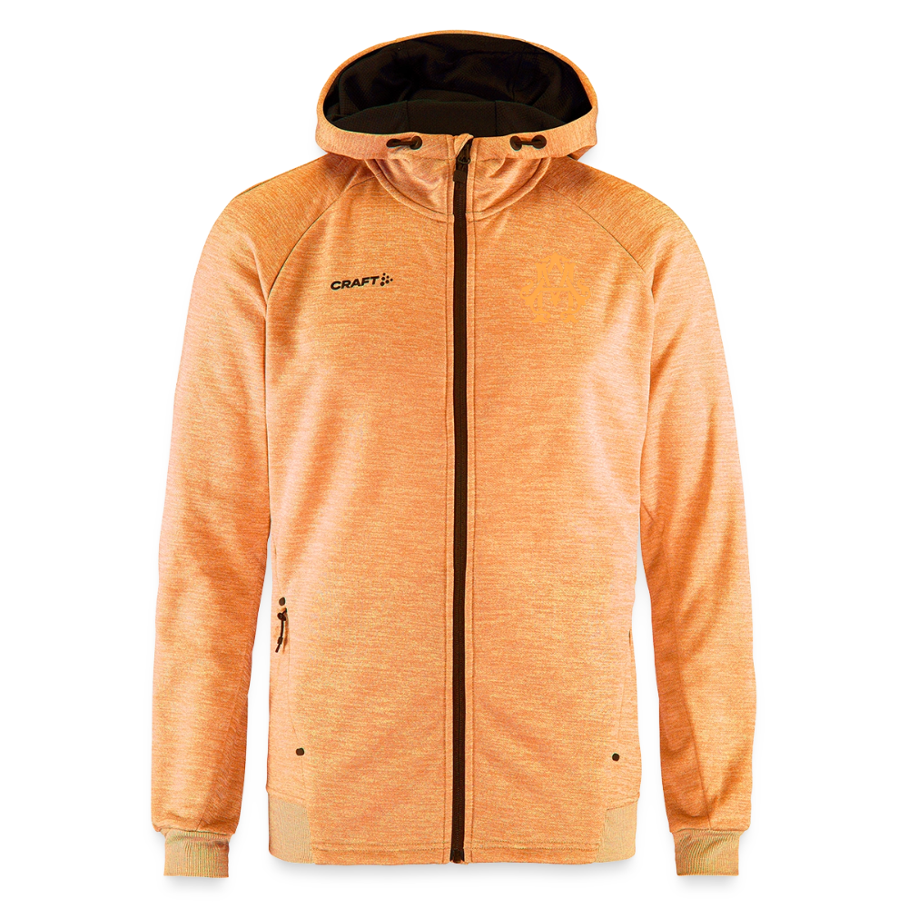 Outdoor Kapuzenjacke - heather bright orange