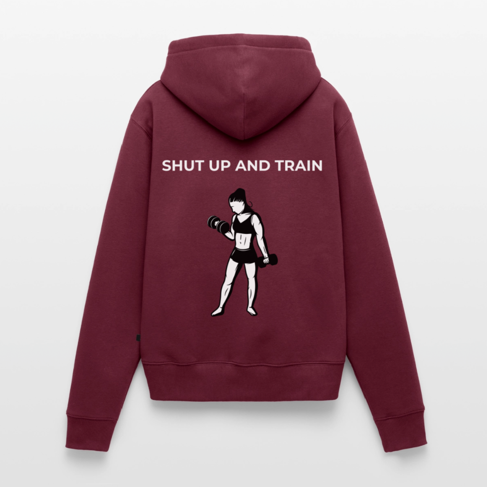 NO PAIN NO GAIN Hoodie Women - burgundy