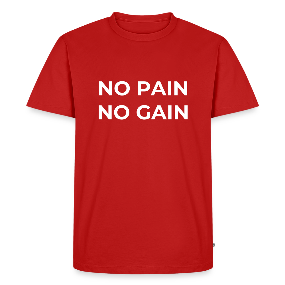 NO PAIN NO GAIN T-Shirt - red