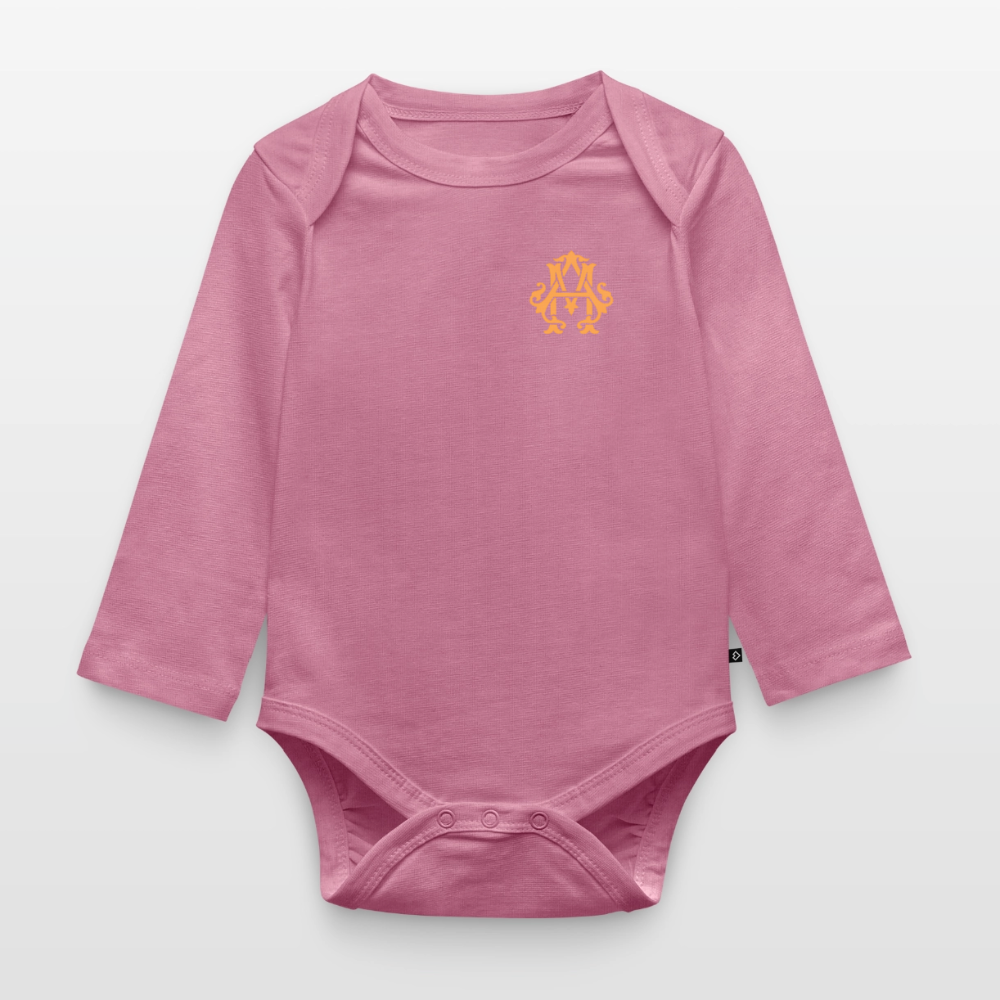 adligemotivation Premium Logo Baby Langarm-Body - mauve