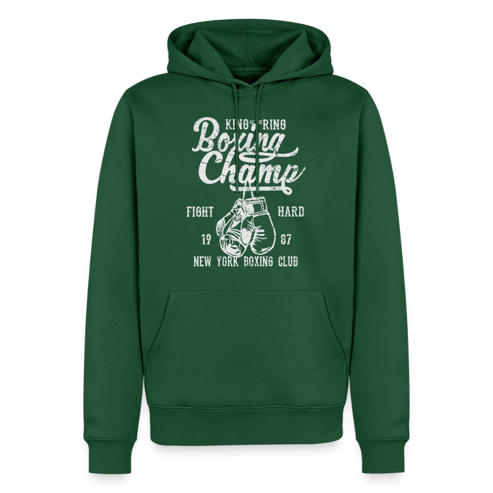 Boxing Champ Premium Hoodie - bottle green