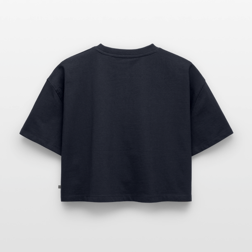 Cropped Premium T-Shirt - navy