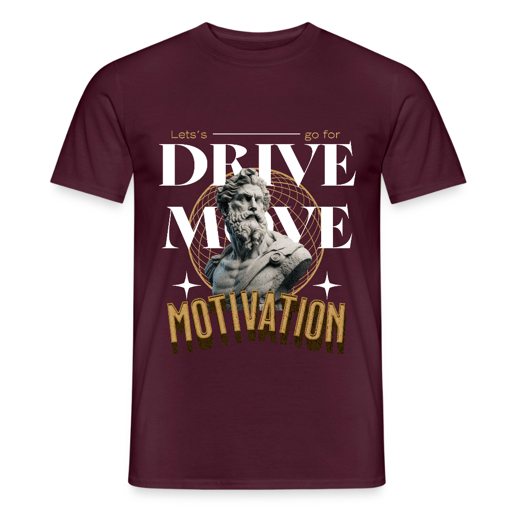 Motivation T-Shirt - brick red