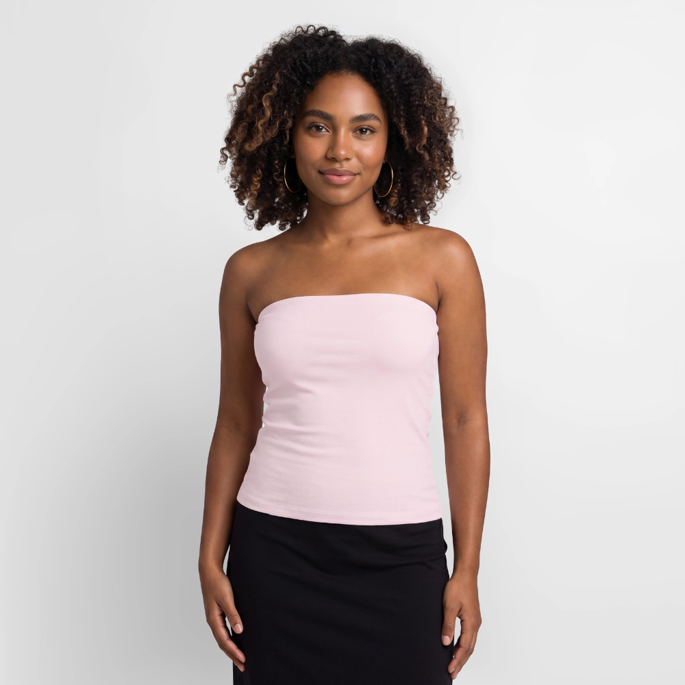 Premium Bandeau Top - powder pink