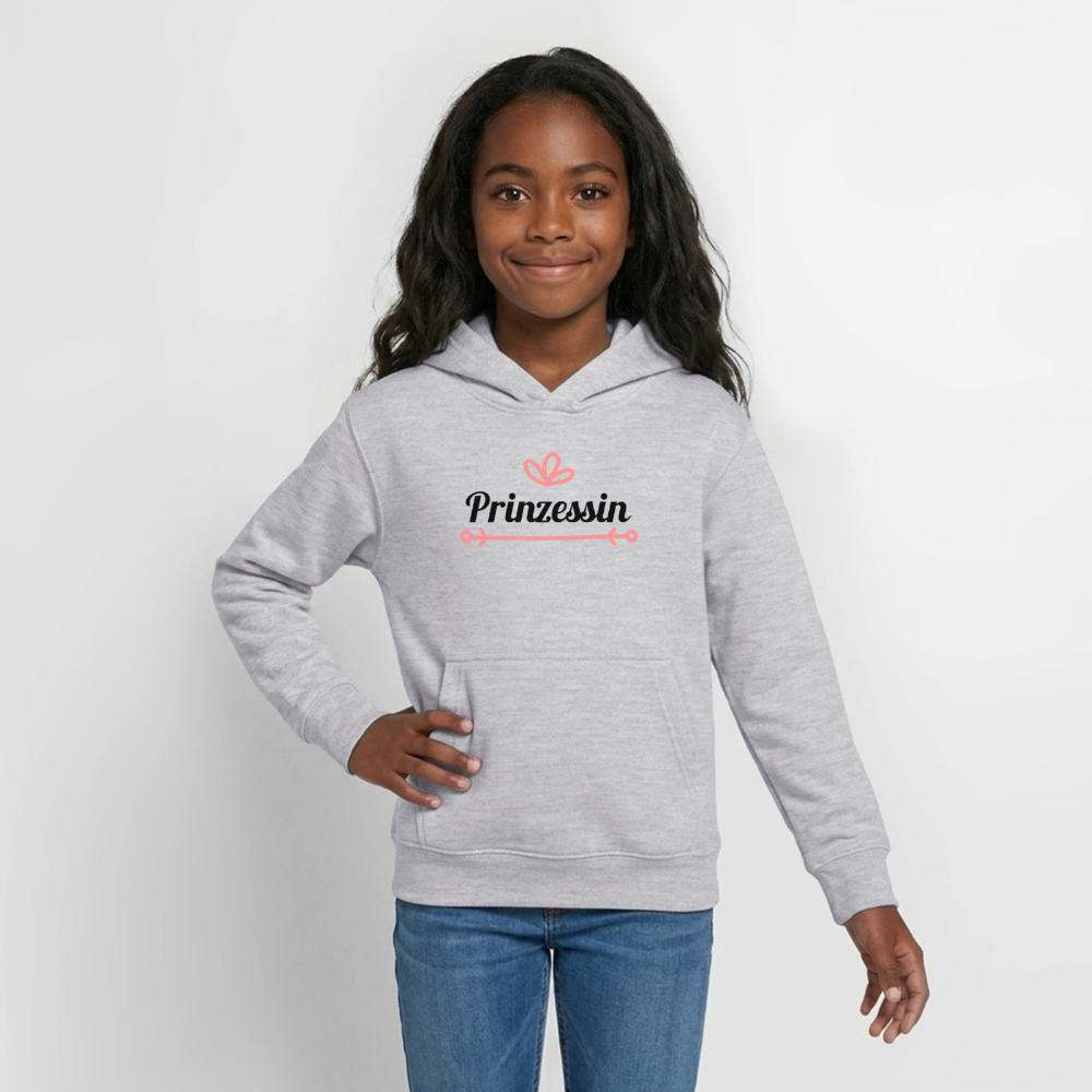 Prinzessin Hoodie Teenager - light heather grey