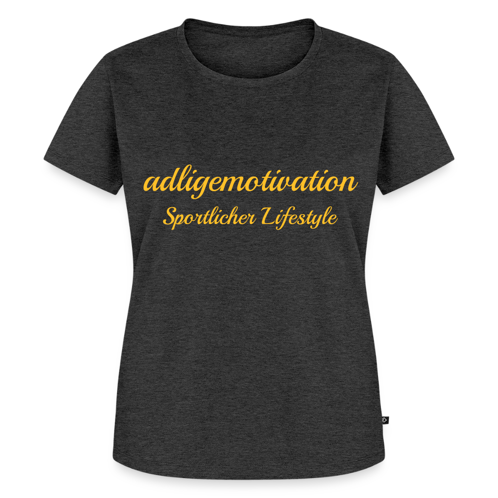 Sportlicher Lifestyle Premium T-Shirt - heather anthracite