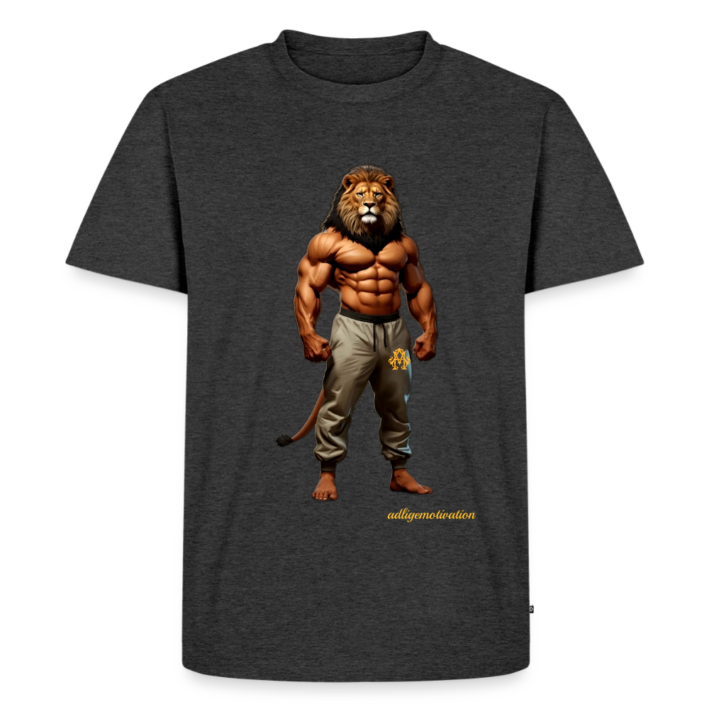 Löwenmann Premium T-Shirt - heather anthracite