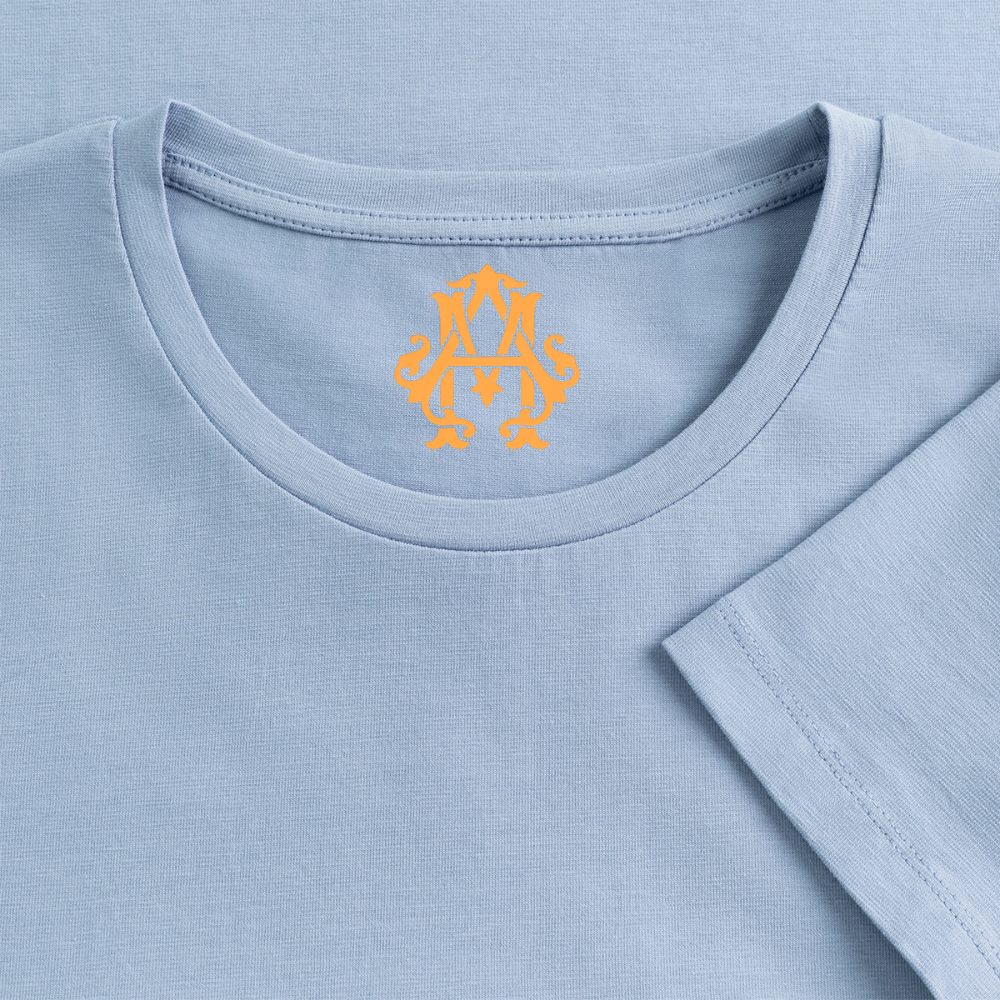 NO PAIN NO GAIN T-Shirt Woman - light blue
