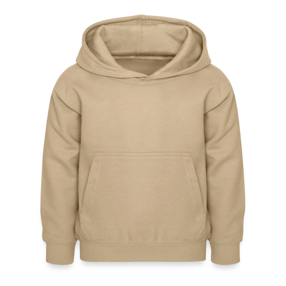 Hunde mit Brille Kinder Hoodie - sand