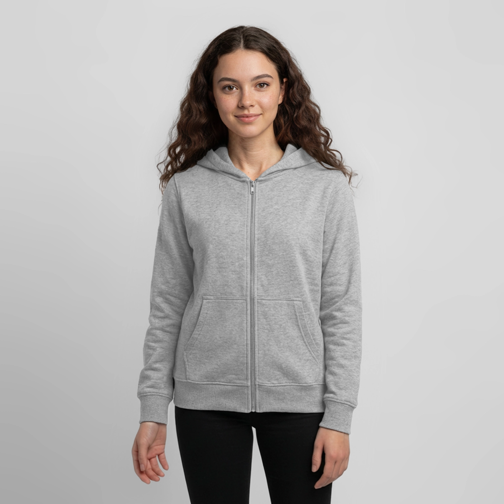 Love What You Do Premium Kapuzenjacke - heather grey