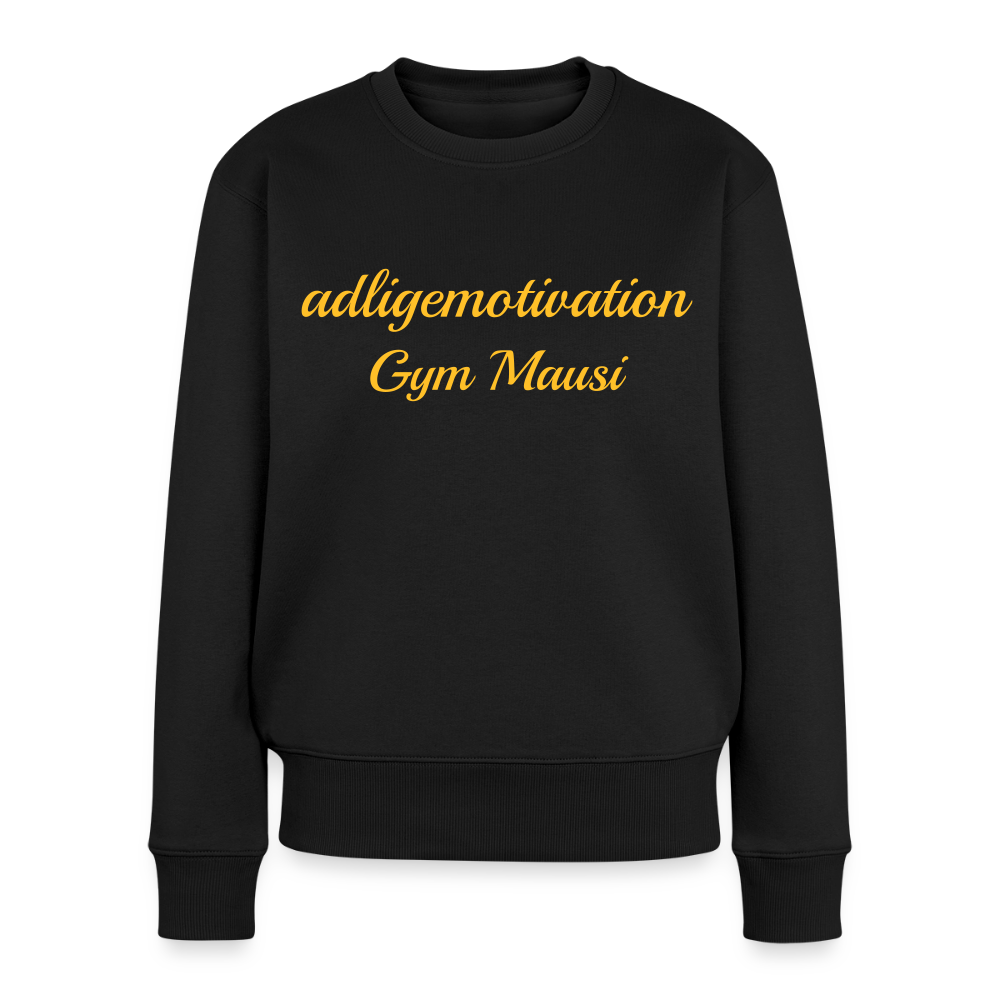 Gym Mausi Premium  Sweatshirt - black