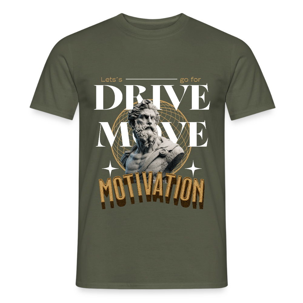 Motivation T-Shirt - military green
