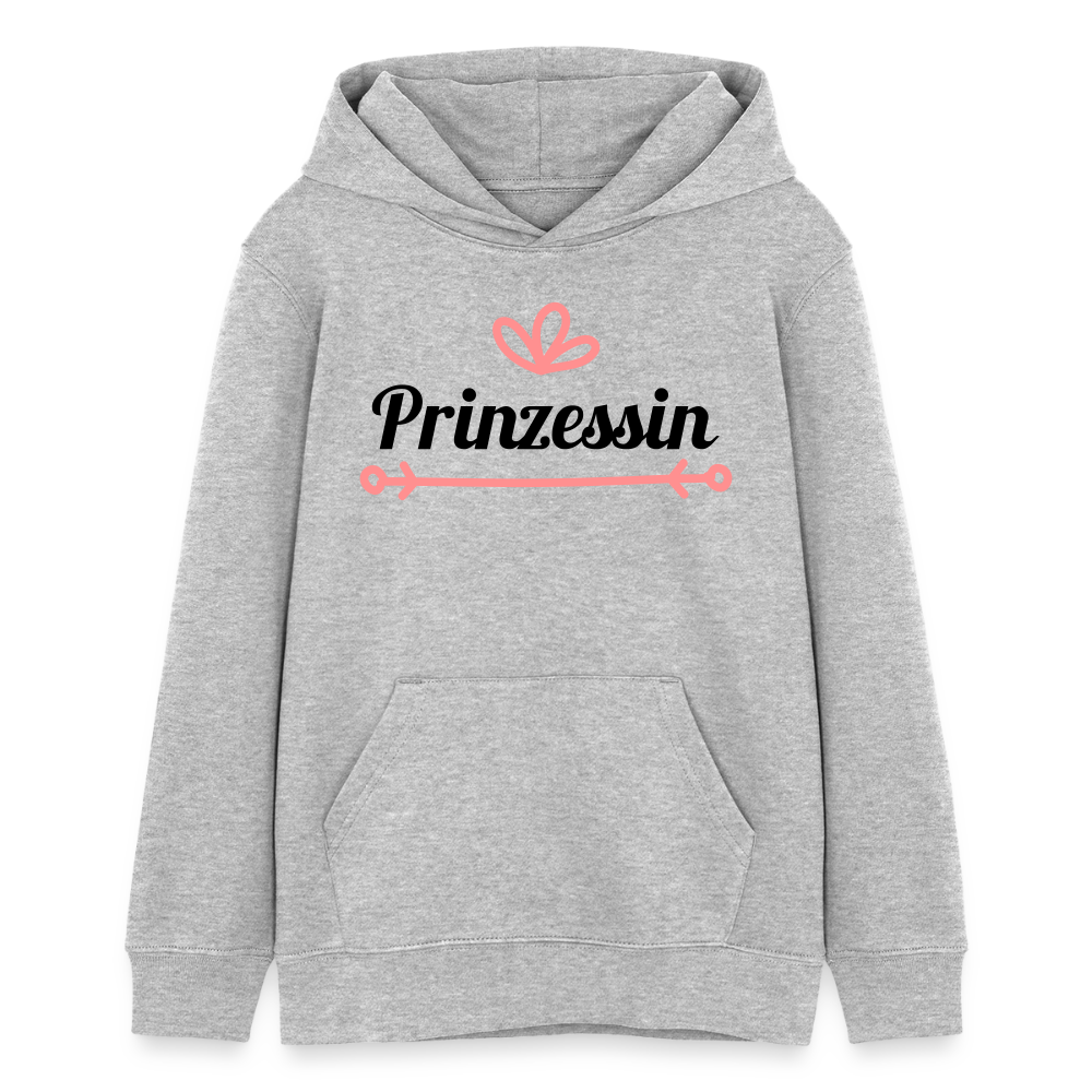 Prinzessin Premium Teenager Hoodie - heather grey