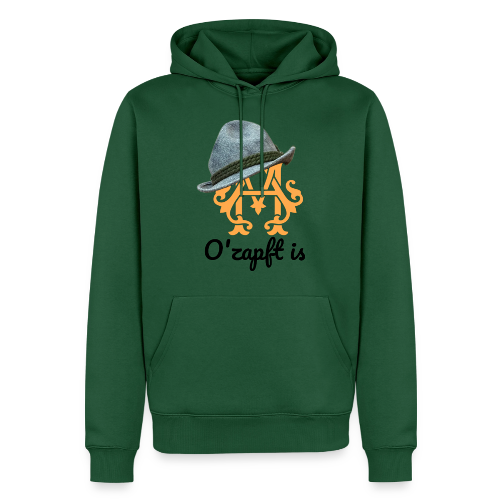 O´zapft is Premium Hoodie - bottle green