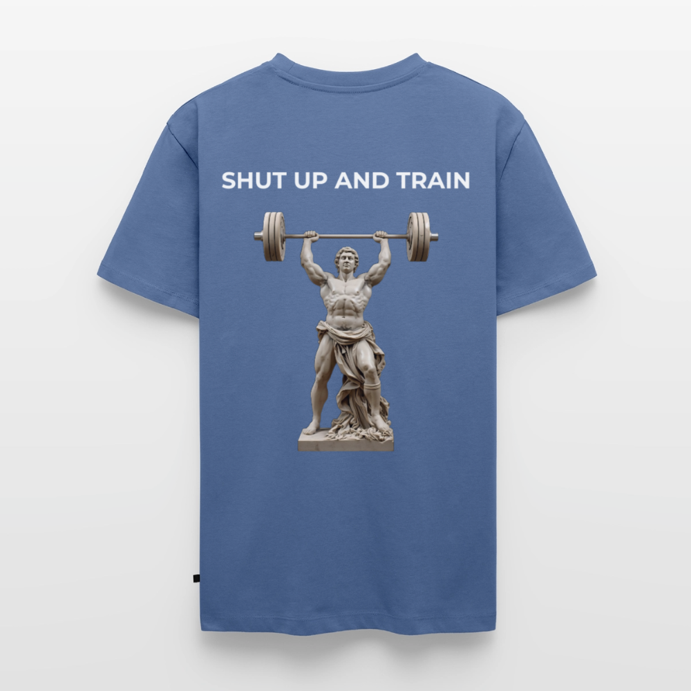 NO PAIN NO GAIN T-Shirt - stone blue