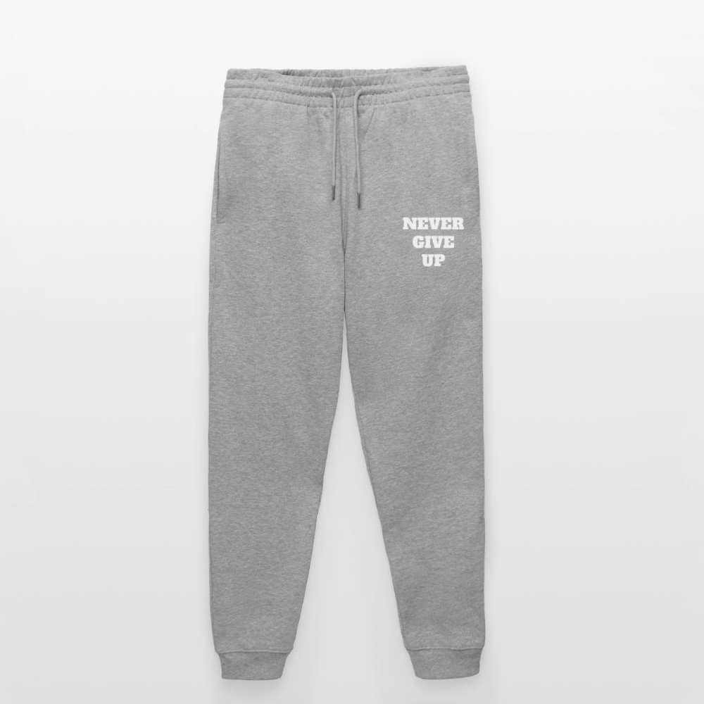 Never give up Jogginghose Premium - heather grey
