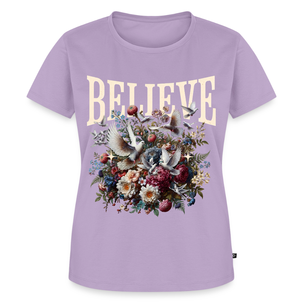 BELIEVE Premium T-Shirt - lavender