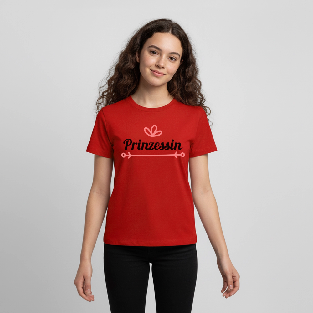 Prinzessin Premium Teenager T-Shirt - red
