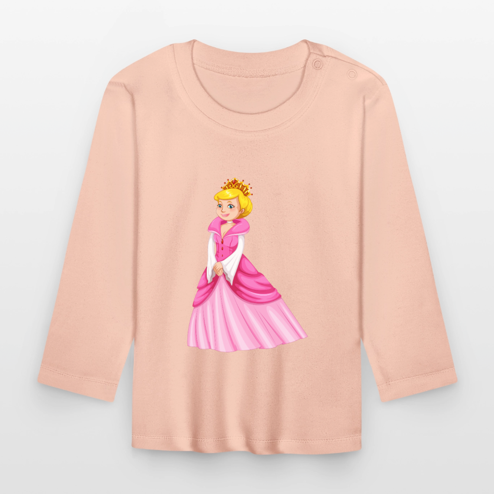 Prinzessin Premium Baby Langarmshirt - crystal pink