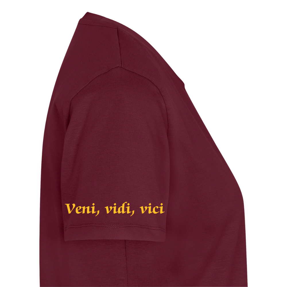 Veni, vidi, vici Premium T-Shirt Woman - burgundy