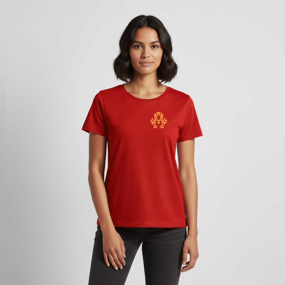 #TEAM adligemotivation Premium Logo T-Shirt - red