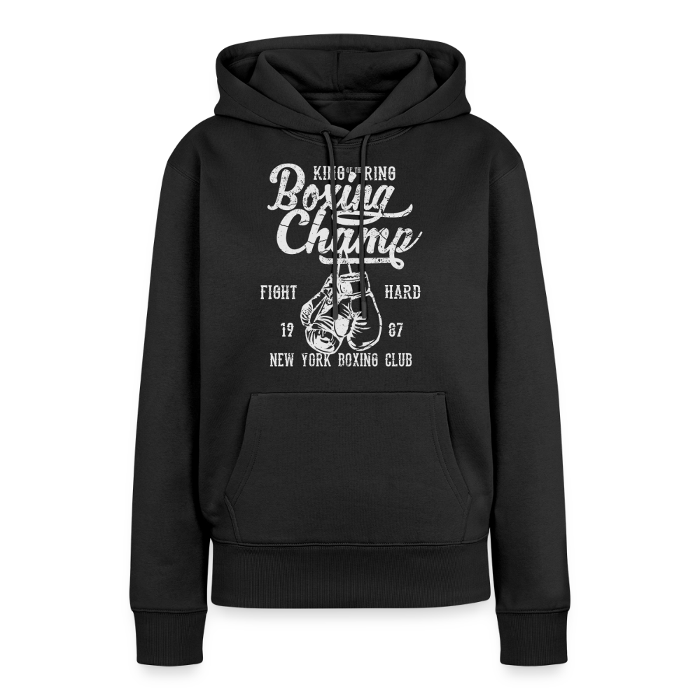 Boxing Champ Premium Hoodie - black